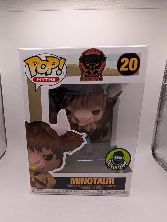 Funko Pop! Vinyl Pop! Myths Minotaur #20 Popcultcha Sticker FRENLY BRICKS - Open 7 Days