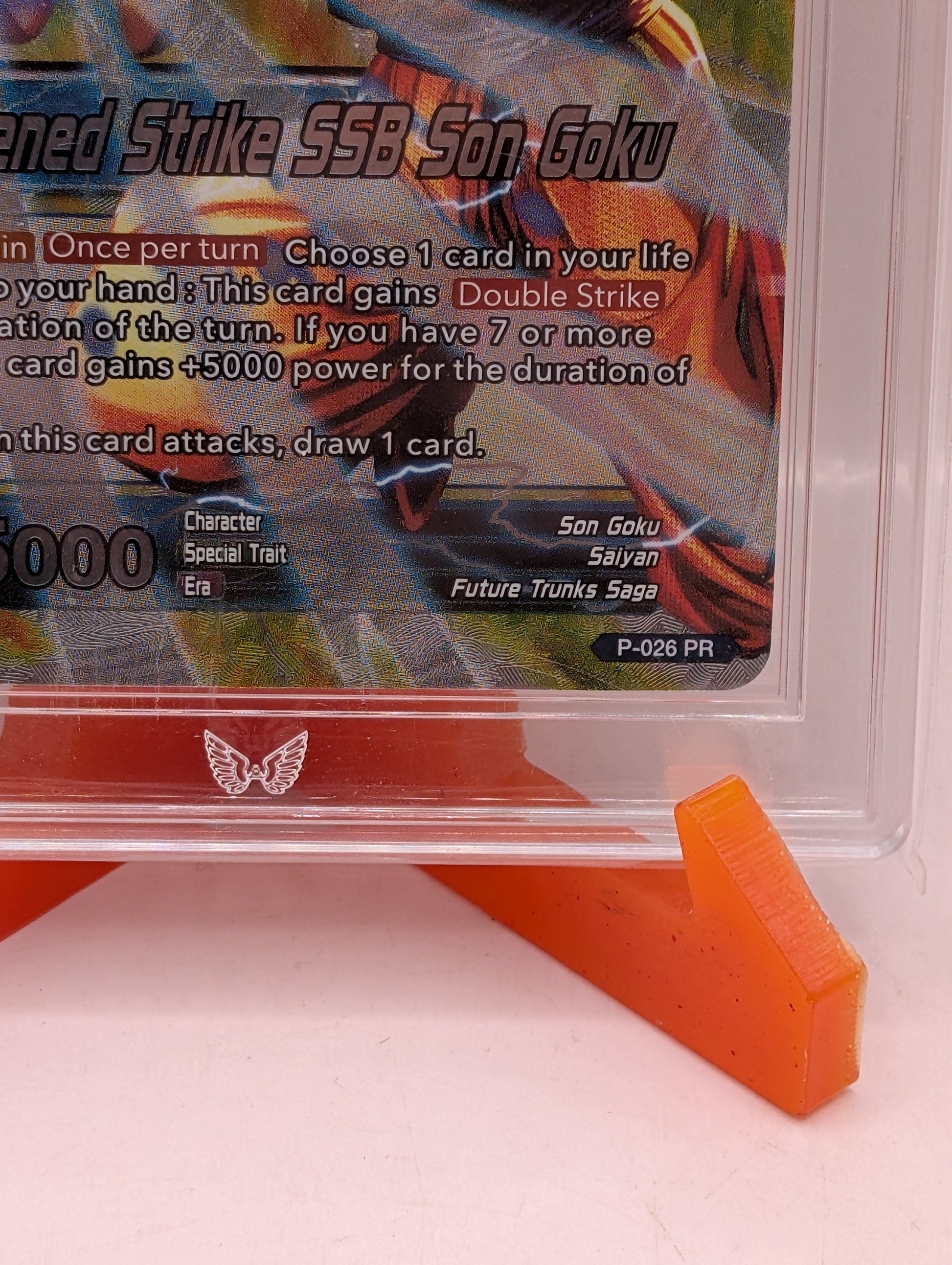 2017 Dragon Ball S #P-026  Promo Draft Box 01 Goku ARK Graded 10 FRENLY BRICKS - Open 7 Days