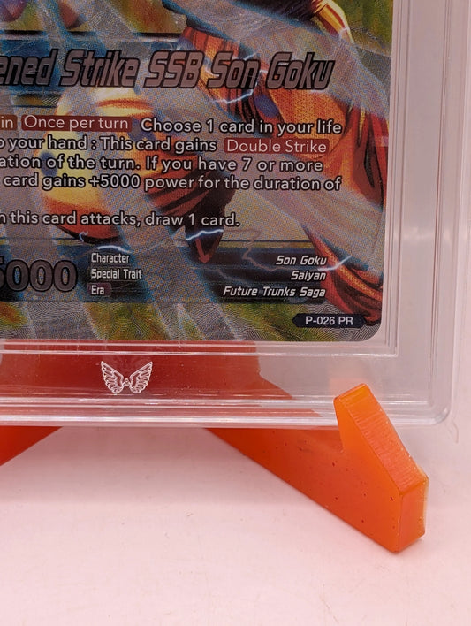 2017 Dragon Ball S #P-026  Promo Draft Box 01 Goku ARK Graded 10 FRENLY BRICKS - Open 7 Days