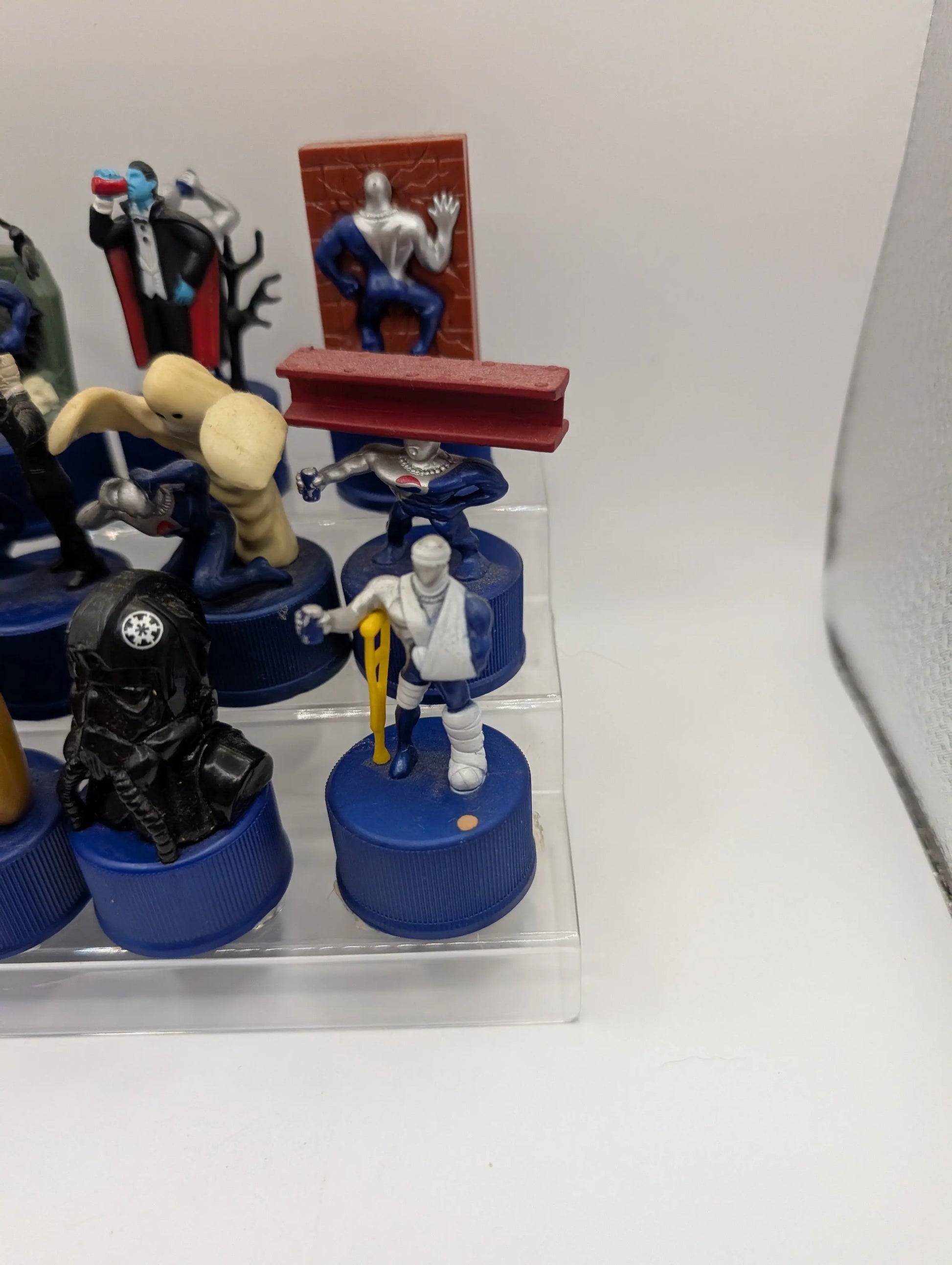 Pepsi Man Lot Figure Vintage FRENLY BRICKS - Open 7 Days