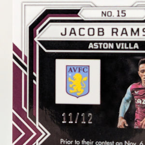 2021-22 Obsidian Electric Etch Neon Blue Flood 11/12 Jacob Ramsey Rookie RC 16gj