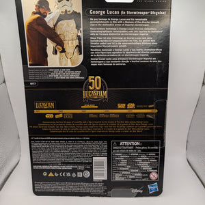 STAR WARS BLACK SERIES 50TH GEORGE LUCAS IN STORMTROOPER DISGUISE 6