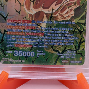 2024 DBS Masters SS Broly Unrestrained Destruction SPR #BT26-049 BGS 10 PRISTINE FRENLY BRICKS - Open 7 Days