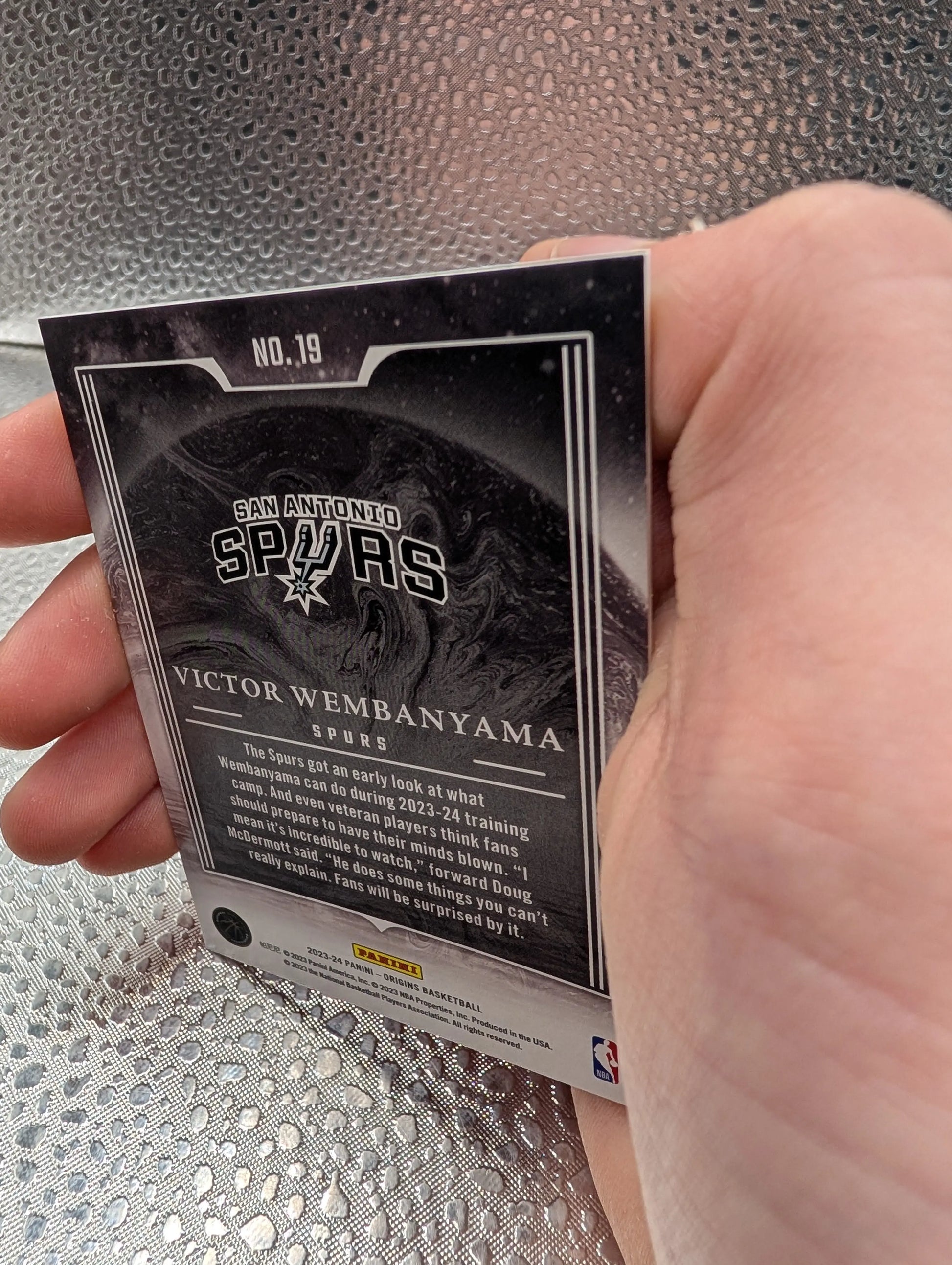 Victor Wembanyama Origins Taking The Leap RC 45/99 Panini FRENLY BRICKS - Open 7 Days