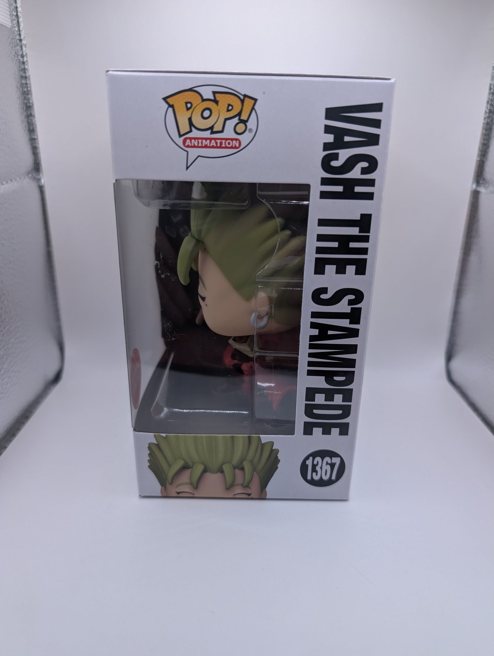 Funko Pop Animation Trigun Vash the Stampede #1367 GAMESTOP EXCLUSIVE FRENLY BRICKS - Open 7 Days