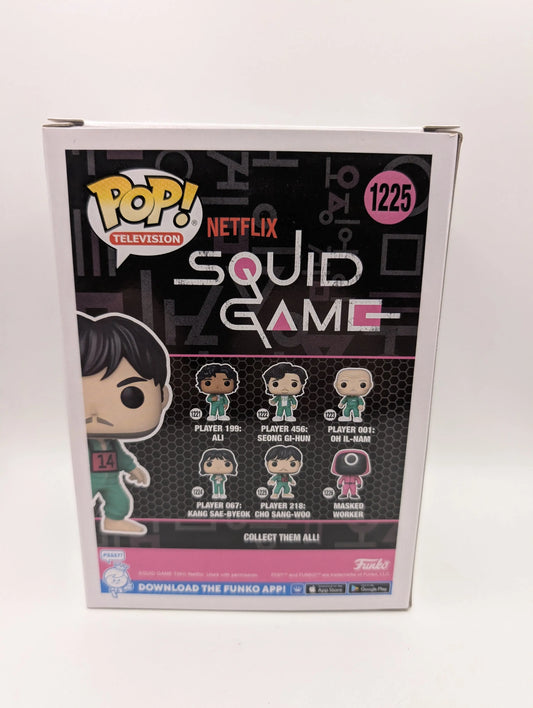 Pop Funko Player 218 Cho Sang-Woo #1225 Squid Games Netflix Figure FRENLY BRICKS - Open 7 Days