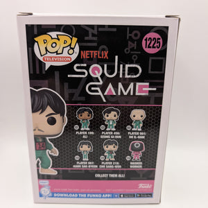 Pop Funko Player 218 Cho Sang-Woo #1225 Squid Games Netflix Figure
