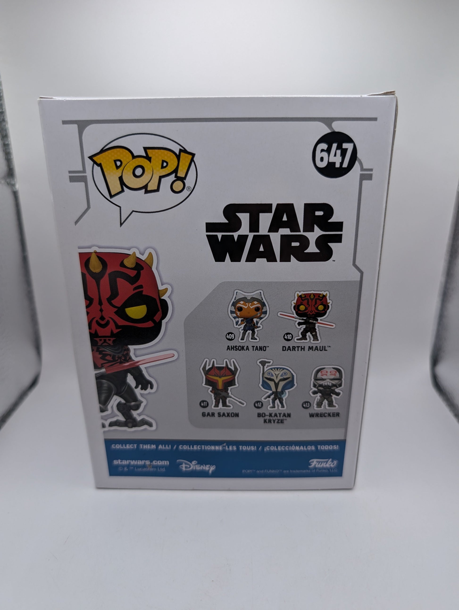 Funko Pop! Star Wars - Darth Maul #647 NYCC 2023 Exclusive FRENLY BRICKS - Open 7 Days