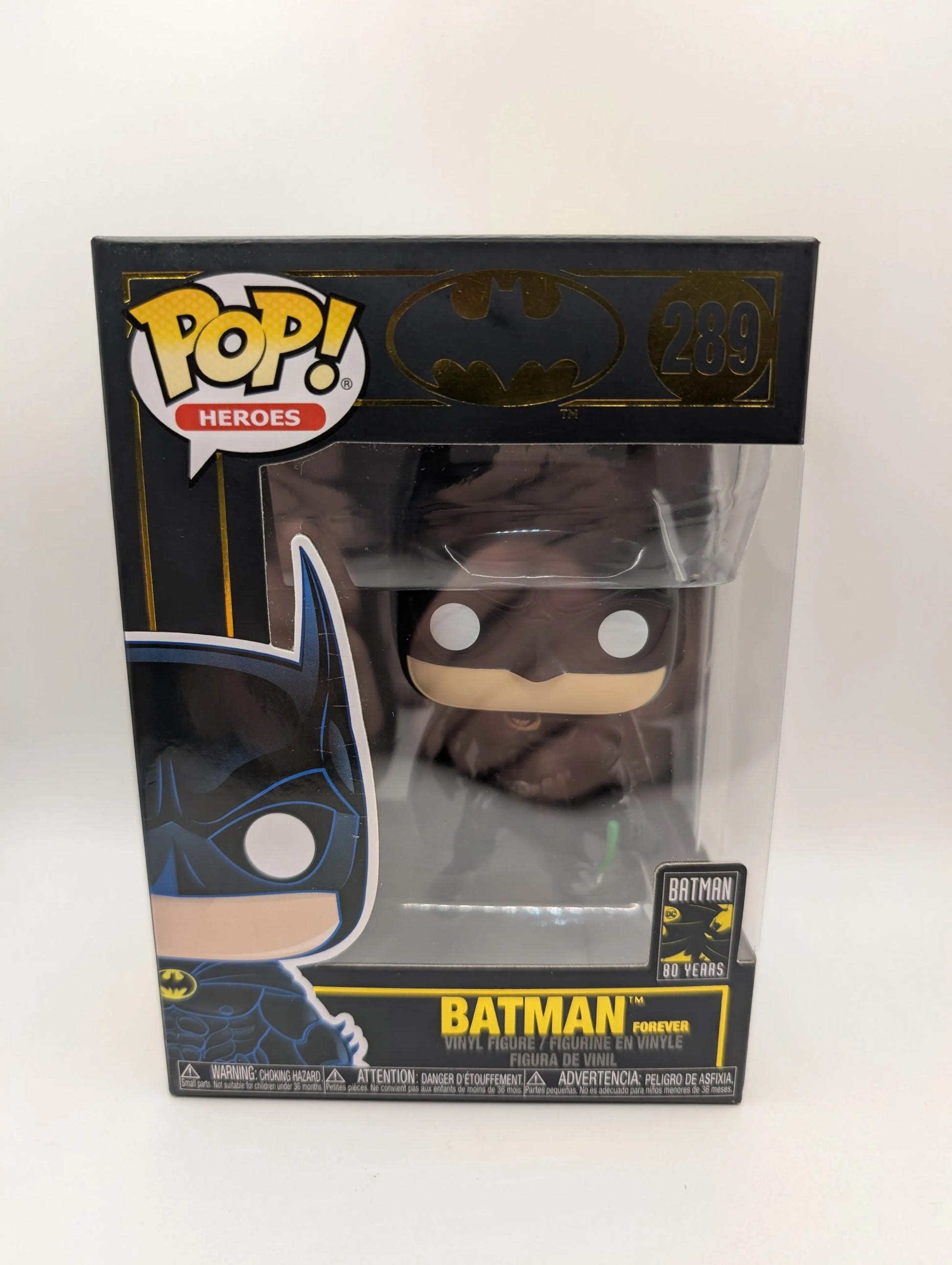 Batman Forever 289 Funko Pop Vinyl - Black Box 80 Years FRENLY BRICKS - Open 7 Days image 1