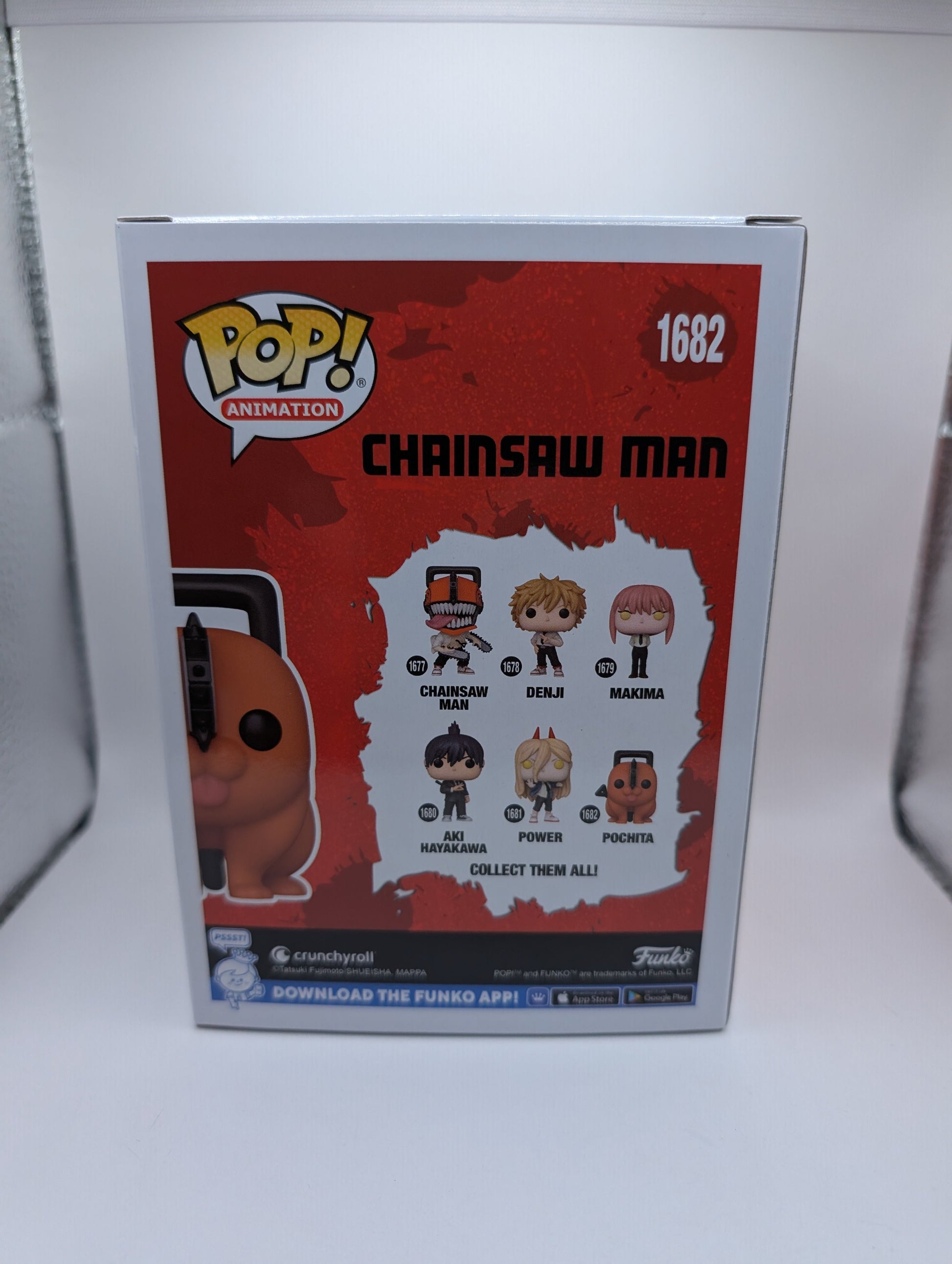 Chainsaw Man - Pochita Pop! Vinyl Figure #1682 FRENLY BRICKS - Open 7 Days