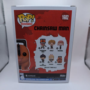 Chainsaw Man - Pochita Pop! Vinyl Figure #1682 FRENLY BRICKS - Open 7 Days