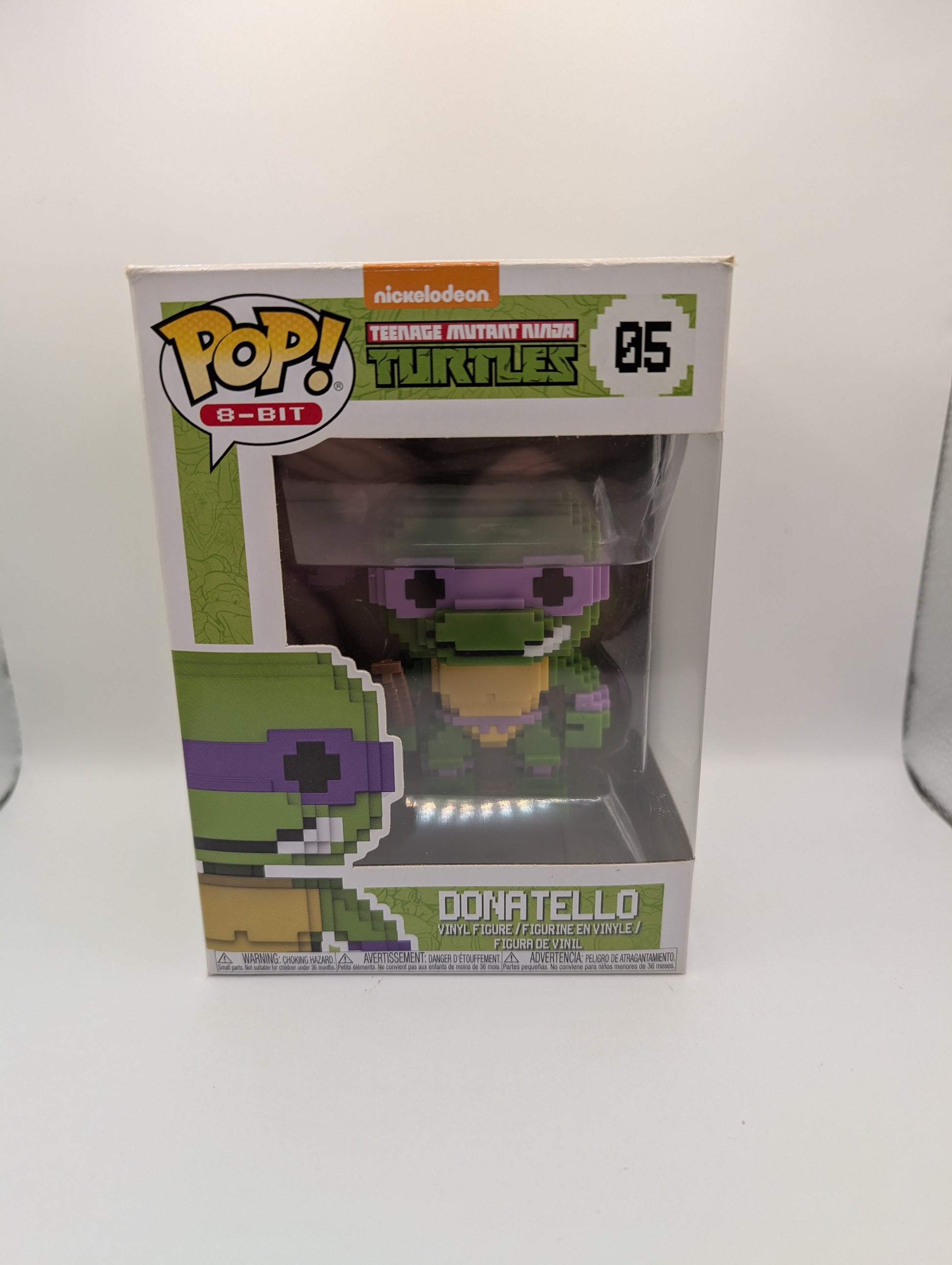 Funko Pop! TMNT: 8-BIT #05 DONATELLO *VAULTED* FRENLY BRICKS - Open 7 Days