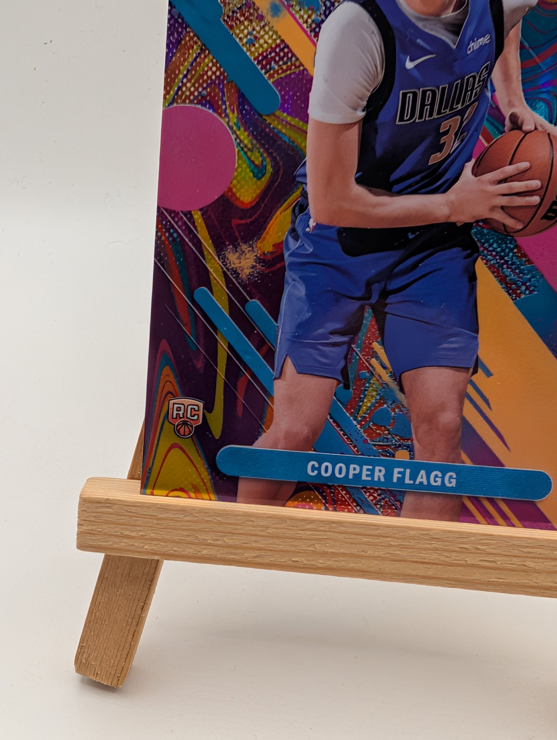 2025-26 Topps Finest COOPER FLAGG Common Rookie Oil Spill #1 FRENLY BRICKS - Open 7 Days