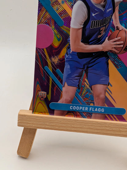 2025-26 Topps Finest COOPER FLAGG Common Rookie Oil Spill #1 FRENLY BRICKS - Open 7 Days