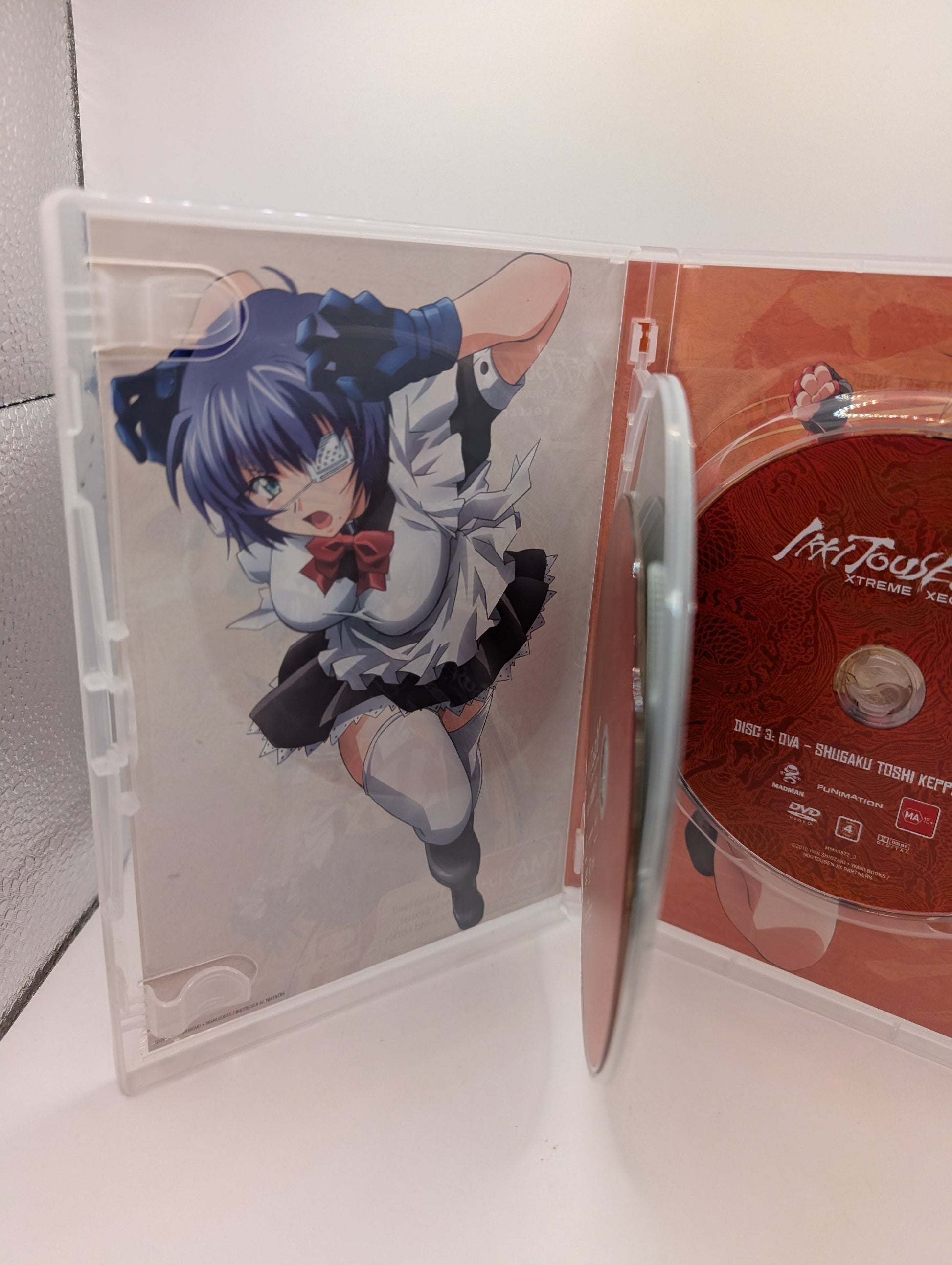 Ikki Tousen Xtreme Xecutor Collection DVD Season 4 Rare A36 FRENLY BRICKS - Open 7 Days