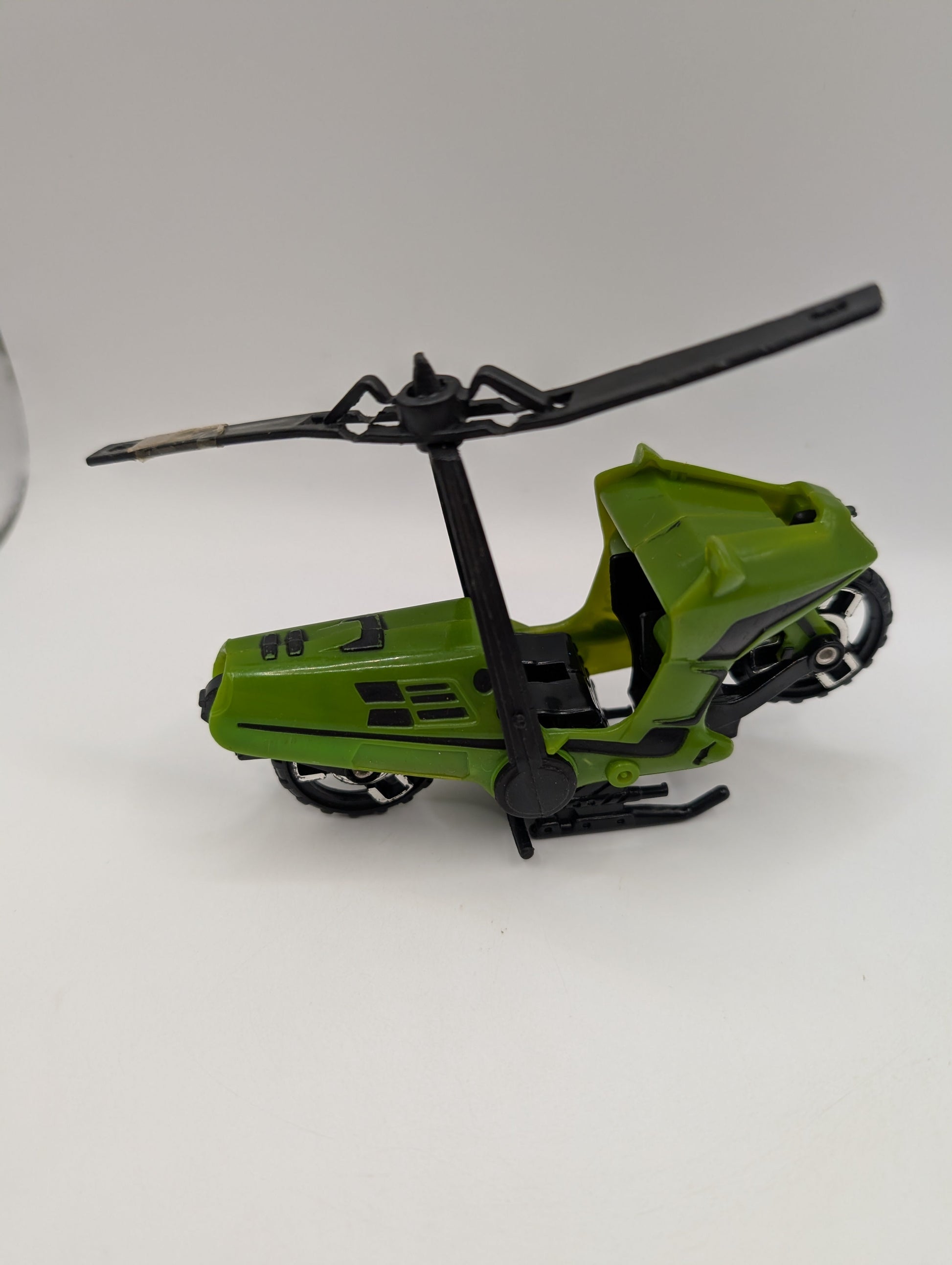 VINTAGE 1985 Kenner M.A.S.K. CONDOR  Motorcycle Helicopter Green Vehicle MASK FRENLY BRICKS - Open 7 Days