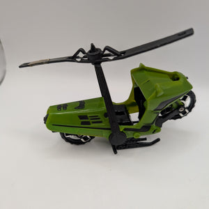 VINTAGE 1985 Kenner M.A.S.K. CONDOR  Motorcycle Helicopter Green Vehicle MASK FRENLY BRICKS - Open 7 Days