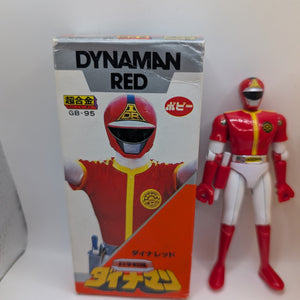 1983 BANDAI JAPAN POWER RANGERS SENTAI DYNAMAN POPY CHOGOKIN MEGA RARE red FRENLY BRICKS - Open 7 Days