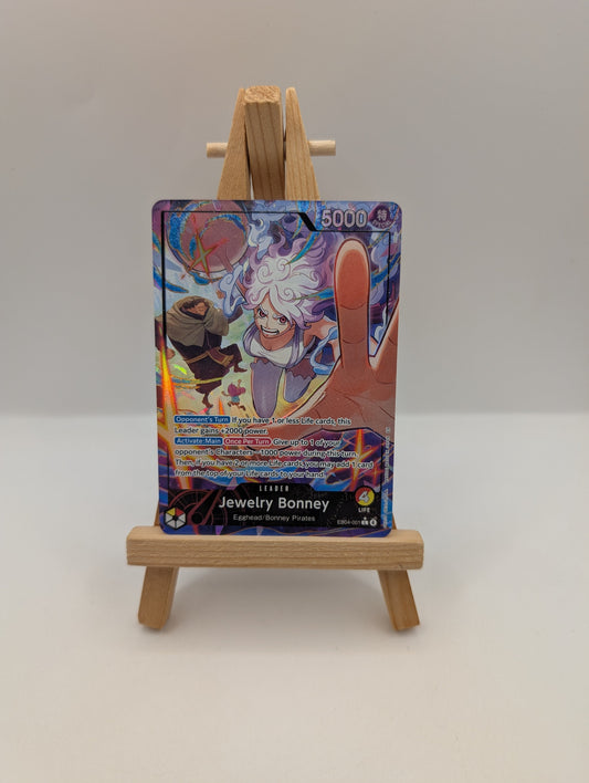 Jewelry Bonney EB04-001 Leader (Alt Art) ENGLISH One Piece NM FRENLY BRICKS - Open 7 Days