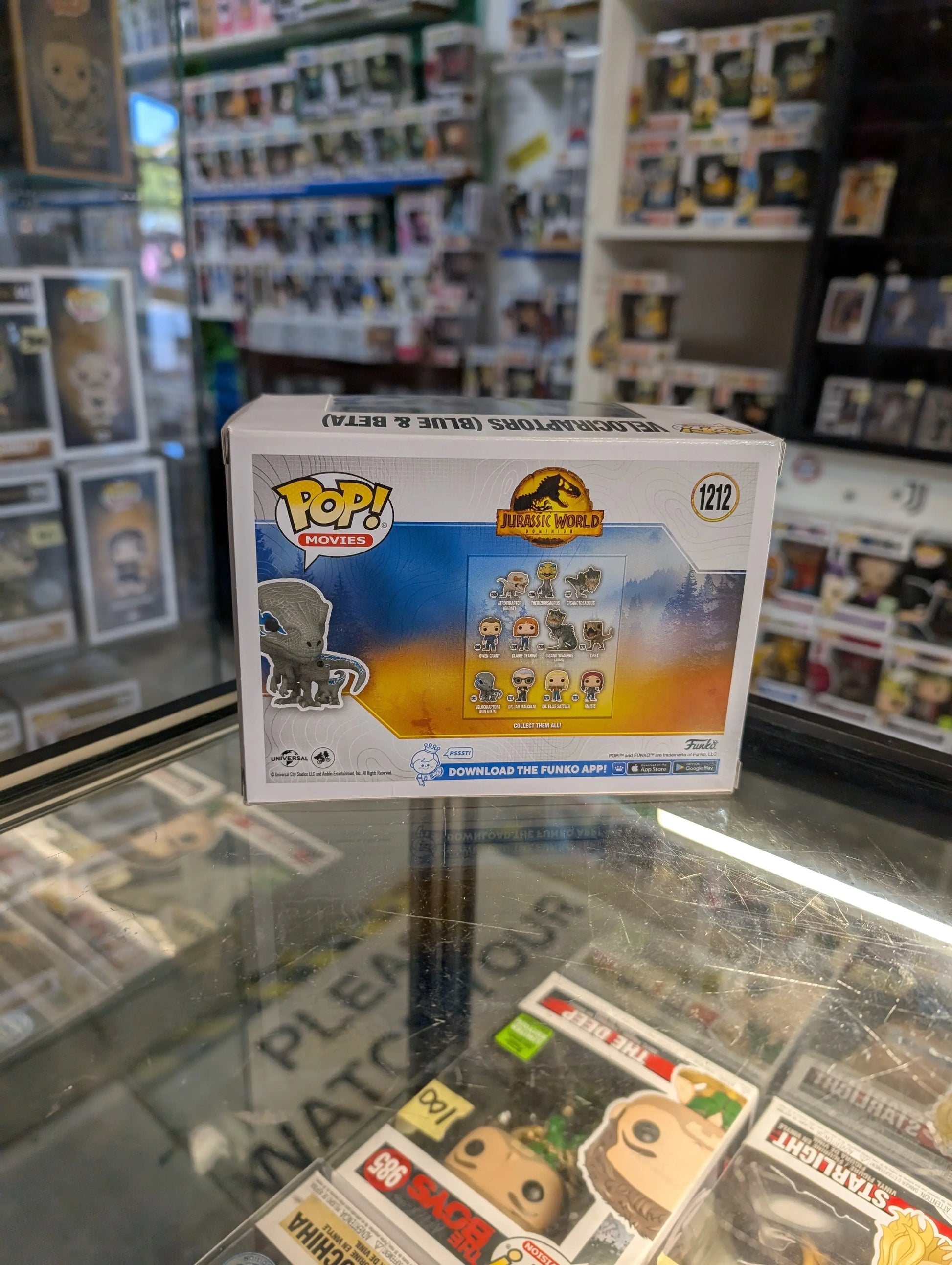 FUNKO Pop Vinyl Velociraptors (Blue & Beta) FRENLY BRICKS - Open 7 Days