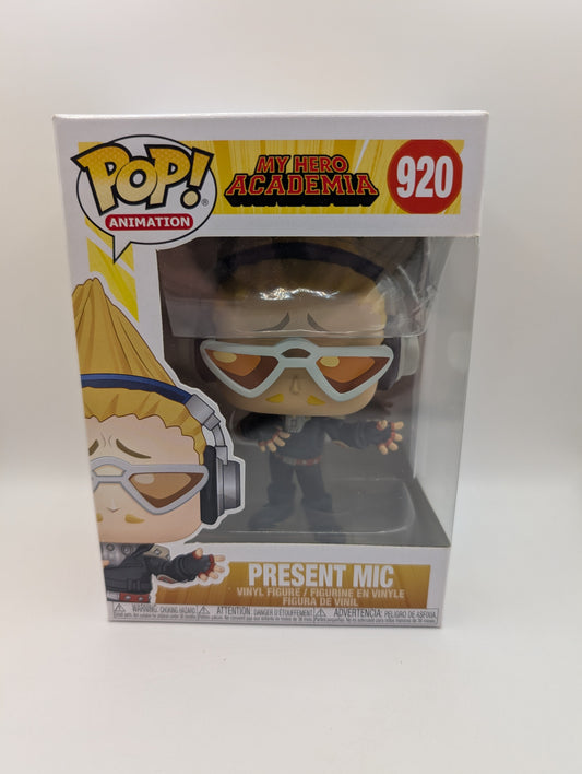 Animation Funko Pop - Present Mic - My Hero Academia - No. 920 FRENLY BRICKS - Open 7 Days