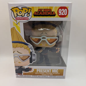 Animation Funko Pop - Present Mic - My Hero Academia - No. 920 FRENLY BRICKS - Open 7 Days