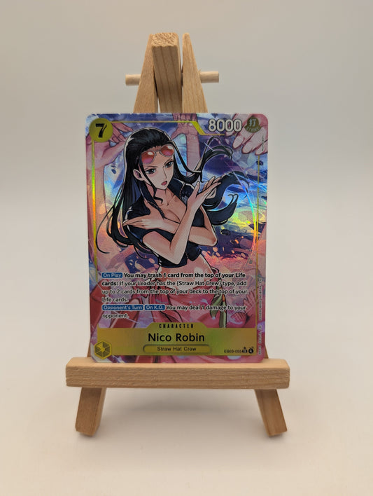 EB03-055 Nico Robin SR Alt Art Heroines Edition One Piece TCG English Card - NM FRENLY BRICKS - Open 7 Days