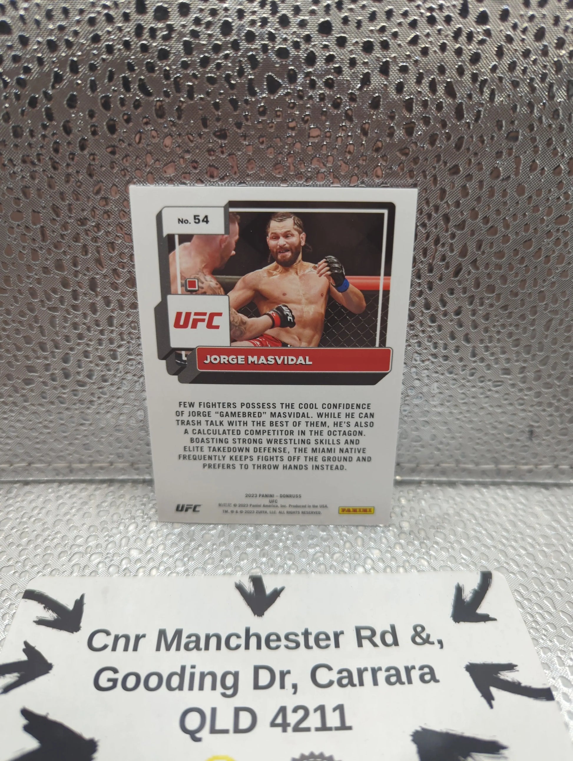 2023 Panini Donruss - Jorge Masvidal /75 FRENLY BRICKS - Open 7 Days