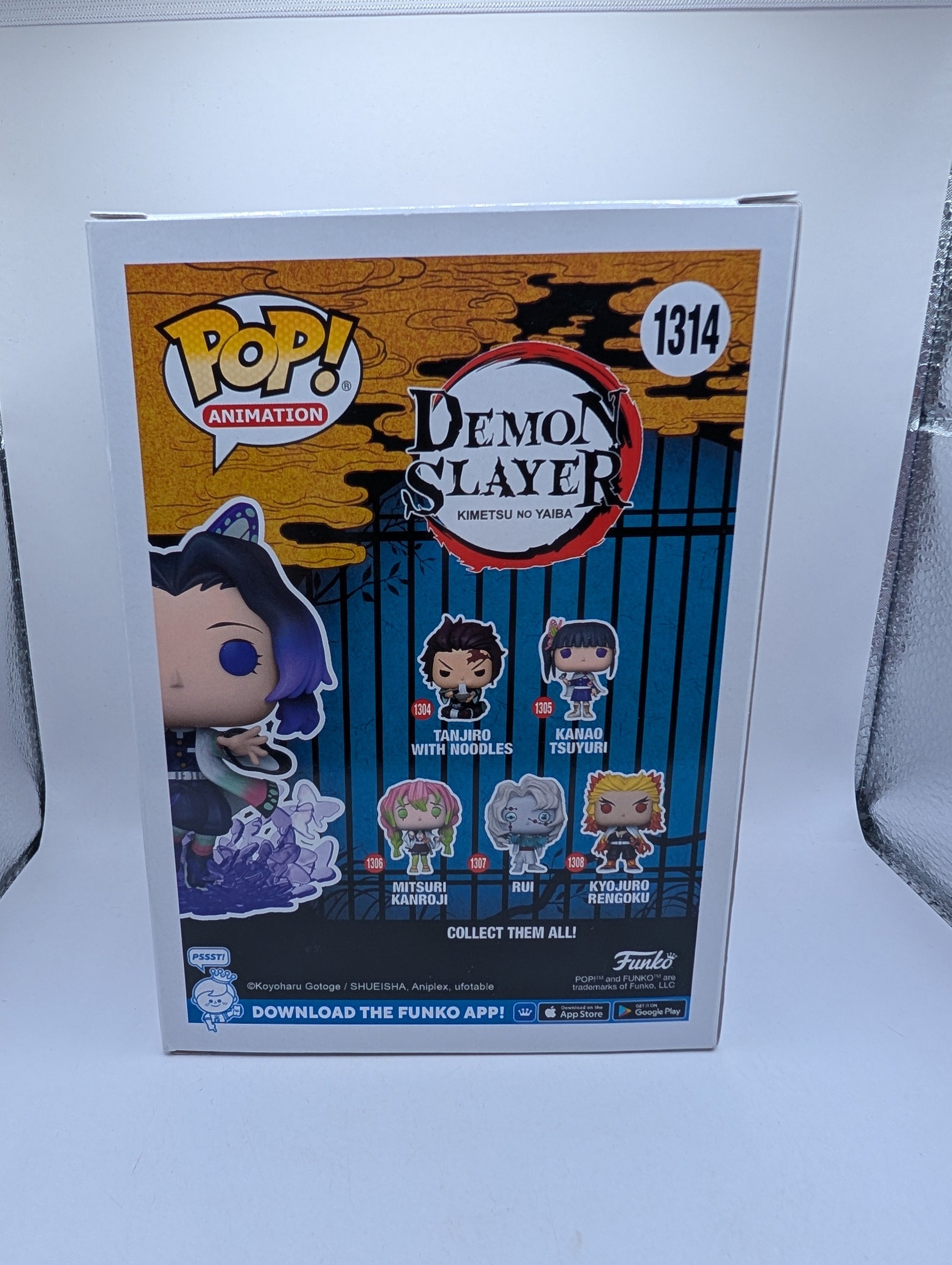 Shinobu Kocho Exclusive 1314 Demon Slayer Funko Pop Vinyl Figure FRENLY BRICKS - Open 7 Days