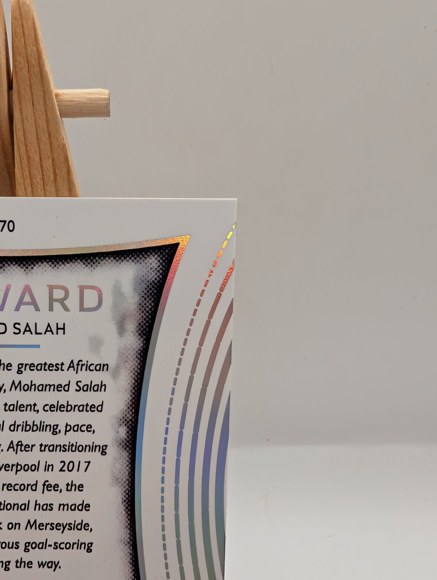 Mo Salah 1/1 - Futera Platinum - Soccer 2025 PBP70 FRENLY BRICKS - Open 7 Days