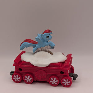 McDonalds My Little Pony Holiday Express Train Car #5 Happy Meal Toy 2017 FRENLY BRICKS - Open 7 Days