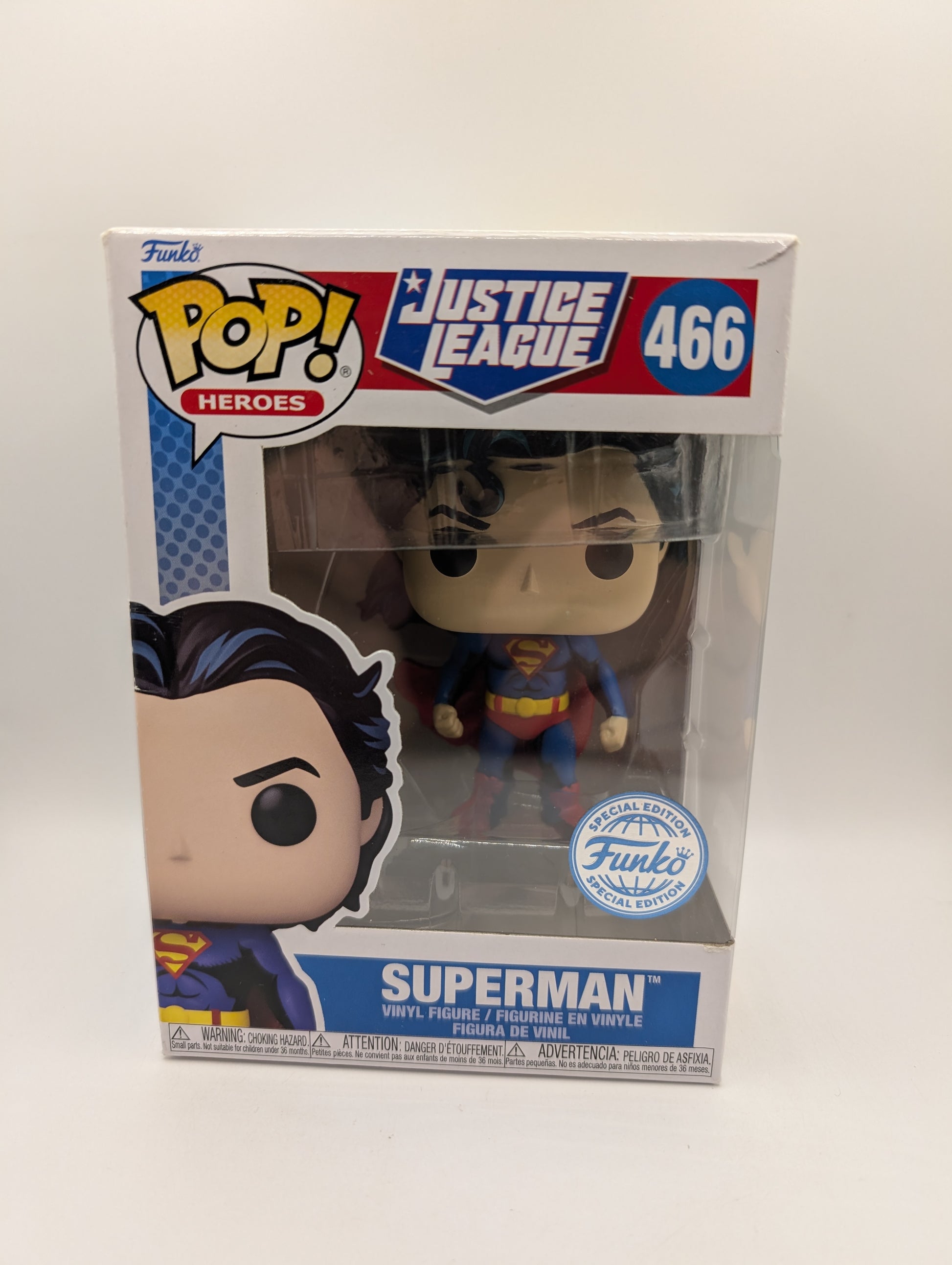 Justice League (comics) - Superman Pop! Vinyl Figure (RS) #466 Funko