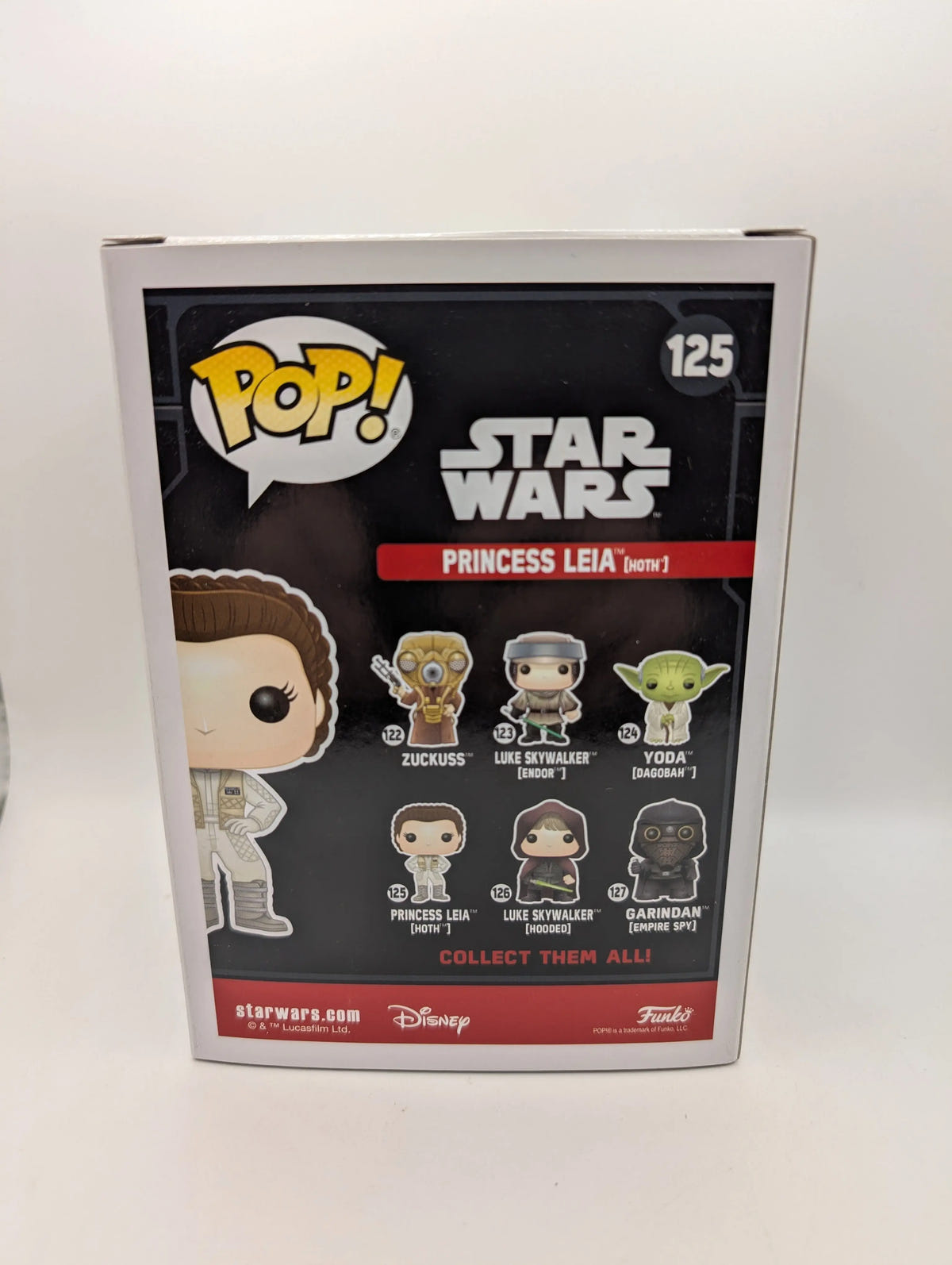 Funko Pop! Vinyl Princess Leia Hoth 125 Star Wars 2017 Galactic Con Exclusive FRENLY BRICKS - Open 7 Days image 3