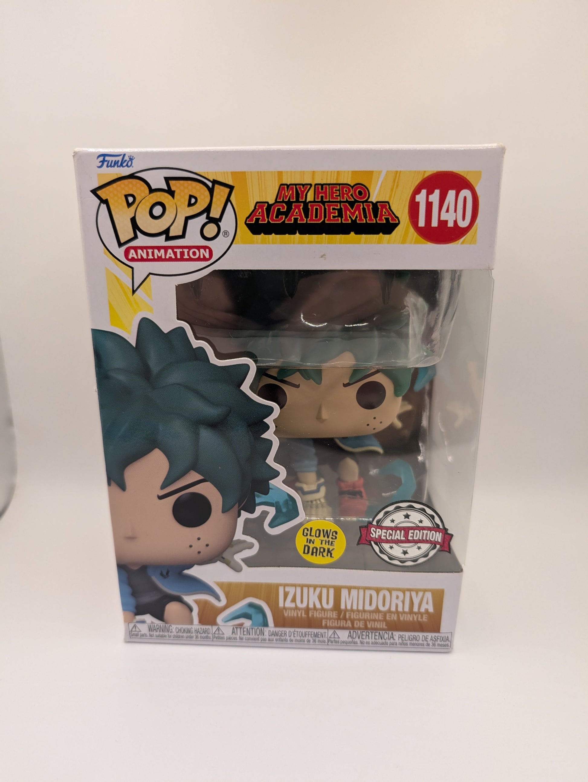 Izuku Midoriya GLOW MHA SE 1140 Funko Pop Vinyl FRENLY BRICKS - Open 7 Days