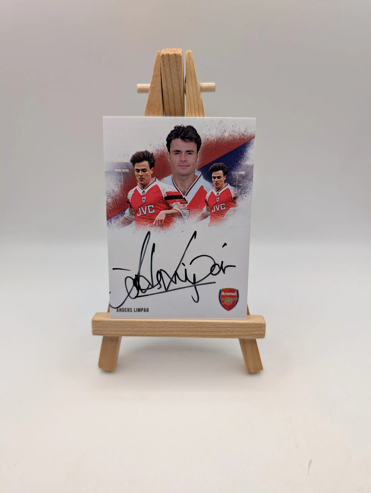2025 Futera Anders Limpar /7 Auto Autograph Arsenal FRENLY BRICKS - Open 7 Days image 1