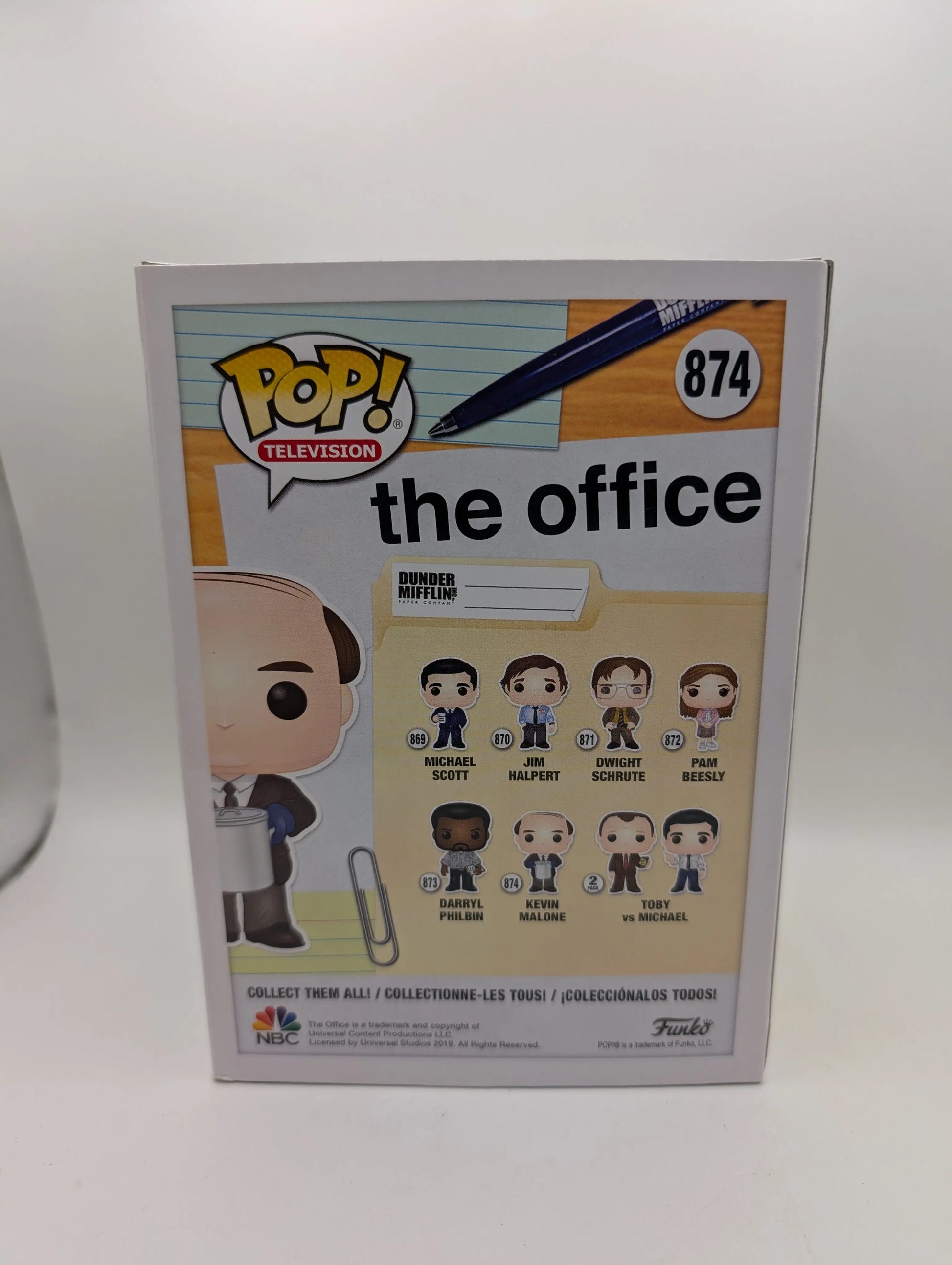 Funko Pop TV The Office Kevin Malone #874 Vinyl Figure FRENLY BRICKS - Open 7 Days image 3