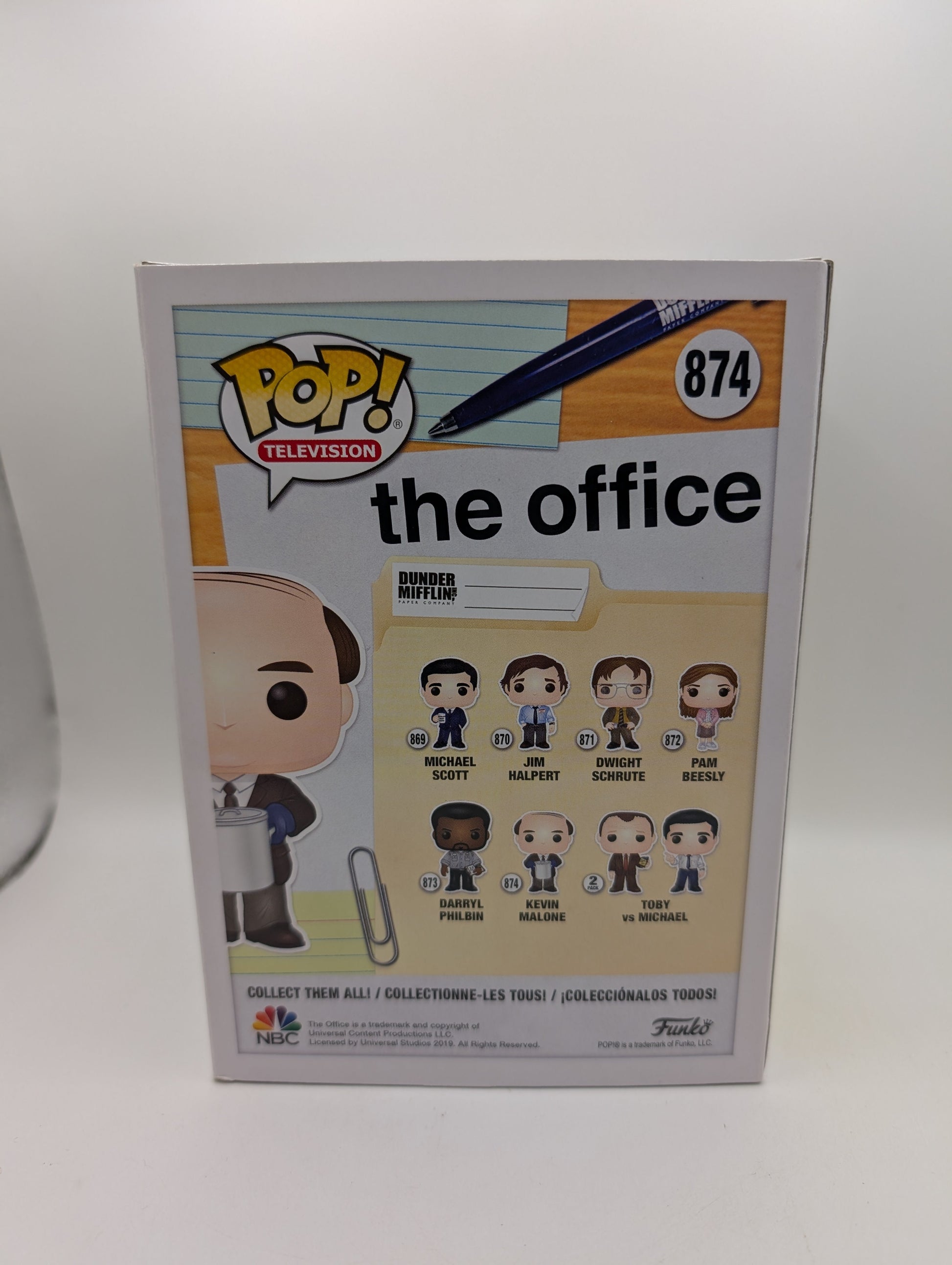 Funko Pop TV The Office Kevin Malone #874 Vinyl Figure FRENLY BRICKS - Open 7 Days