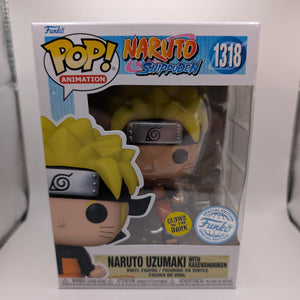 Funko Pop - Naruto Shippuden - Naruto Uzumaki with Rasenshuriken GLOW #1318 FRENLY BRICKS - Open 7 Days
