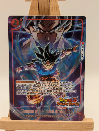 Glimpse of a Hidden Arrogance FB02-035 (FB05 Dokkan Battle Alt Art) NM FRENLY BRICKS - Open 7 Days