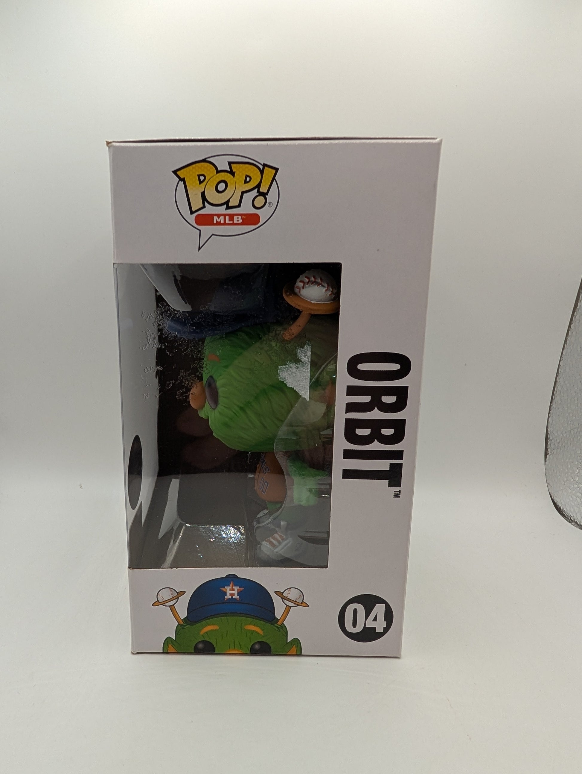 Funko Pop MLB Mascots Orbit #04 Houston Astros Vaulted Baseball Vinyl FRENLY BRICKS - Open 7 Days
