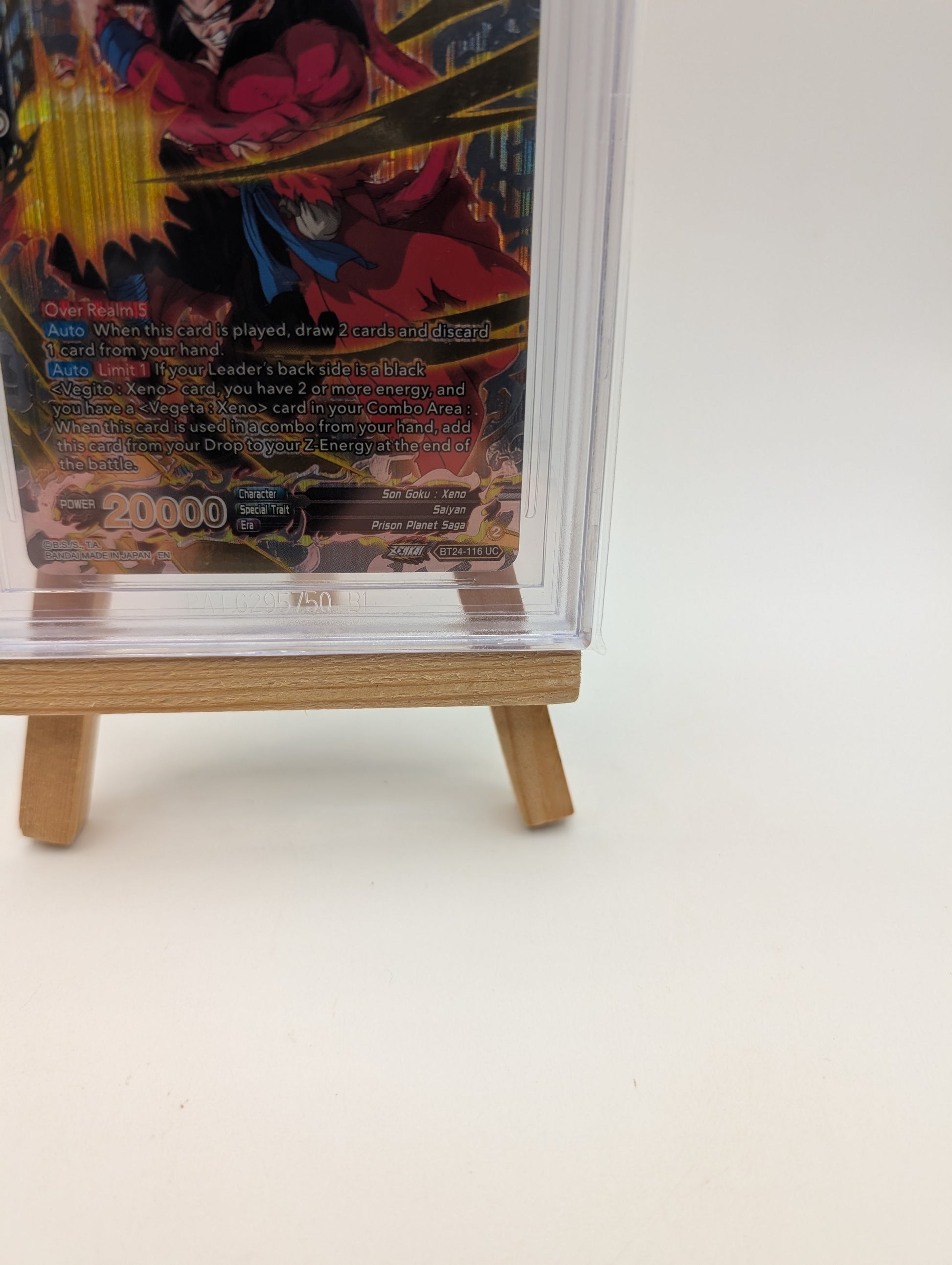 SS4 Son Goku, Start of a Fierce Battle – BT24-116 – BGS 10 FRENLY BRICKS - Open 7 Days