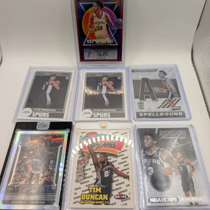 San Antonio Spurs NBA Basketball Card Lot, Rookies, Patch, Auto, Victor Wembanyama FRENLY BRICKS - Open 7 Days
