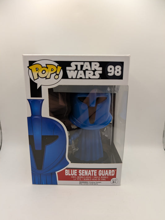 Star Wars The Clone Wars Blue Senate Guard #98 Funko Pop Vinyl! FRENLY BRICKS - Open 7 Days
