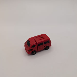 Vtg 1989 Transformers G1 Red Tote Minicar Figure Micromasters Off Road Patrol FRENLY BRICKS - Open 7 Days