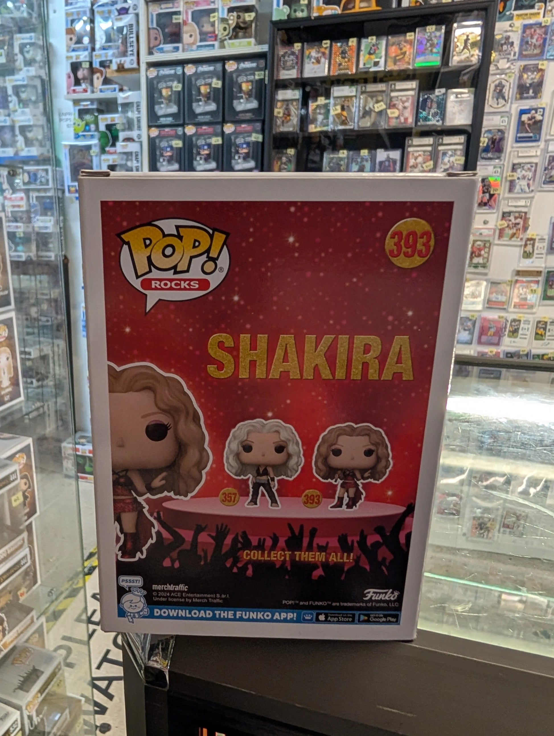 Funko POP! Rocks: Shakira - (Super Bowl)-393 FRENLY BRICKS - Open 7 Days