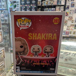 Funko POP! Rocks: Shakira - (Super Bowl)-393 FRENLY BRICKS - Open 7 Days