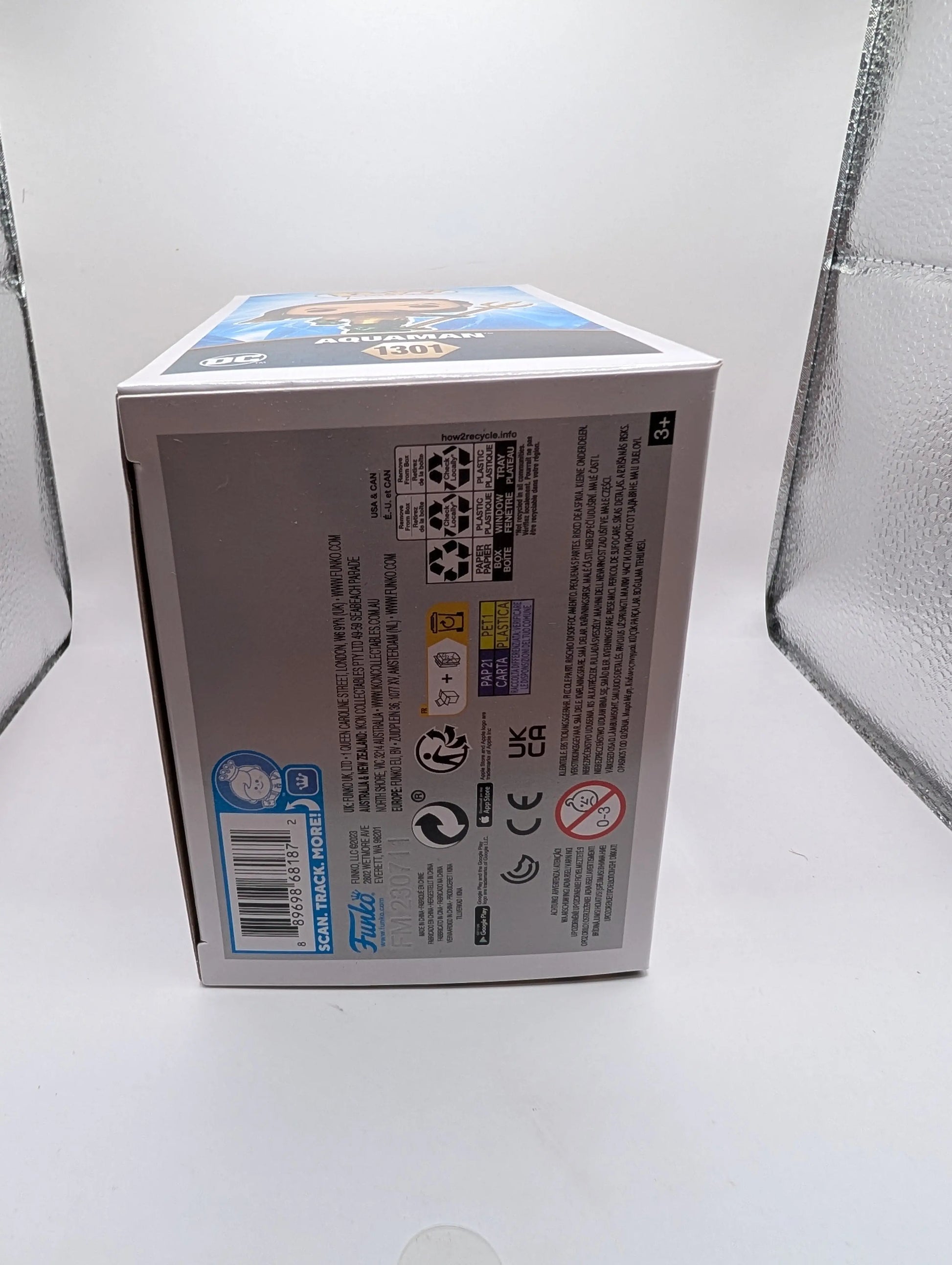 FUNKO POP DC AQUAMAN & THE LOST KINGDOM AQUAMAN DIAMOND GLITTER #1301 EXCLUSIVE FRENLY BRICKS - Open 7 Days