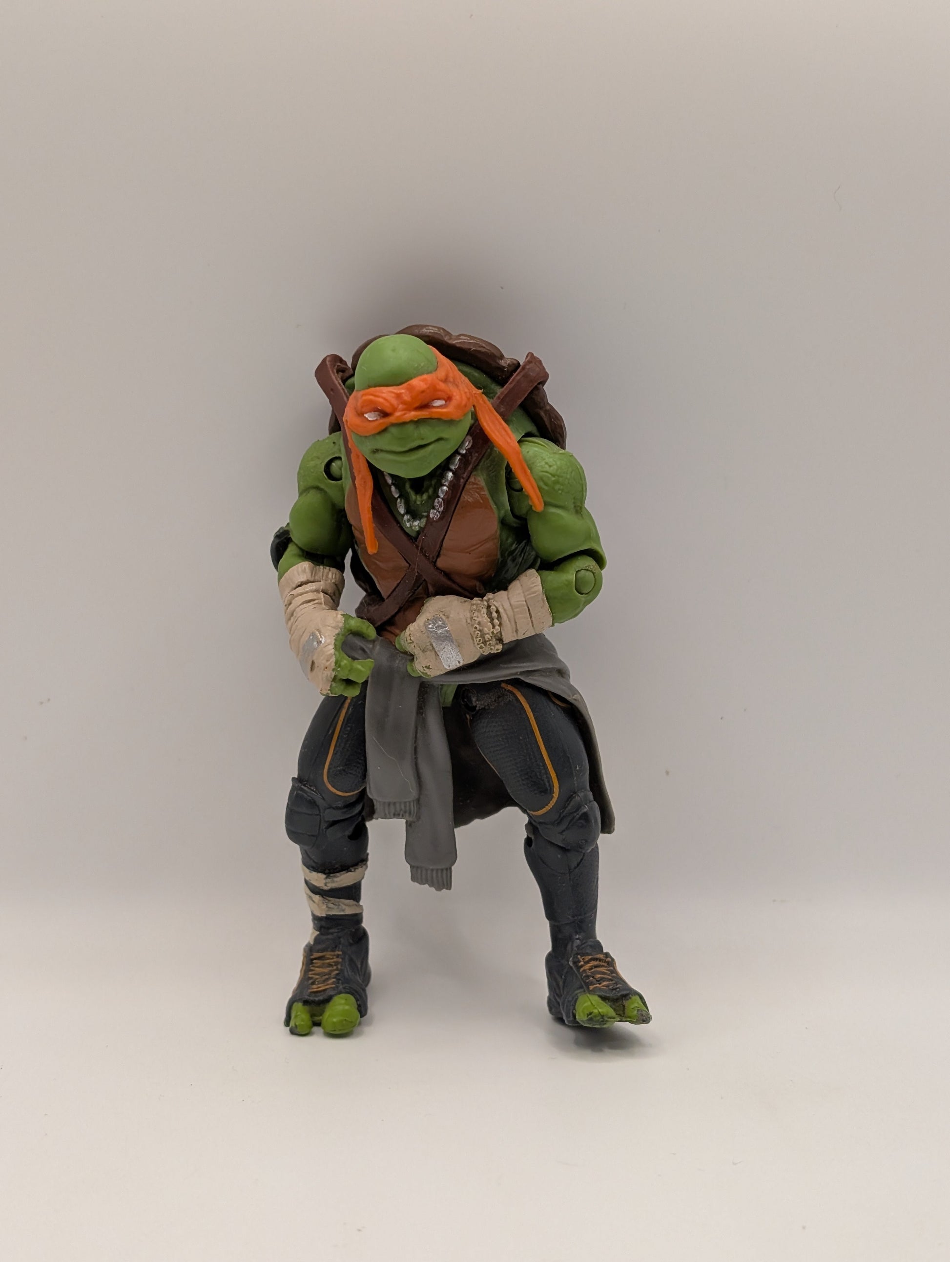 Teenage Mutant Ninja Turtles Michelangelo Action Figure 2014 4.5" #OB4206 FRENLY BRICKS - Open 7 Days