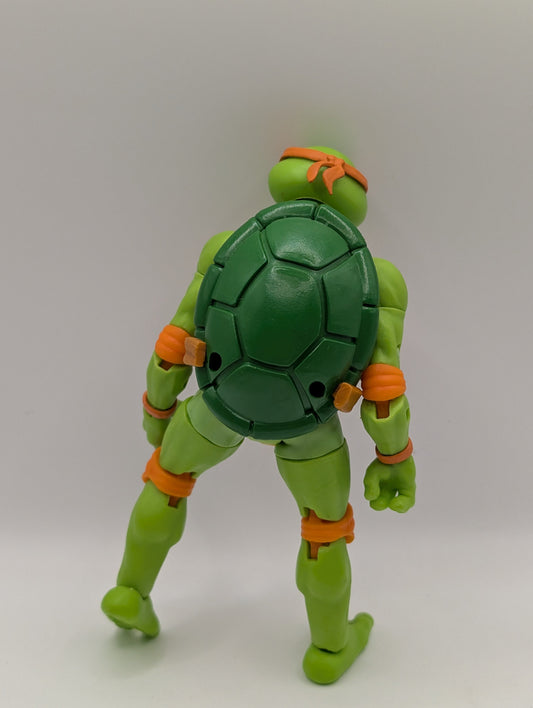 BST AXN Wave 2 TMNT Michelangelo Figure The Loyal Subjects loose FRENLY BRICKS - Open 7 Days