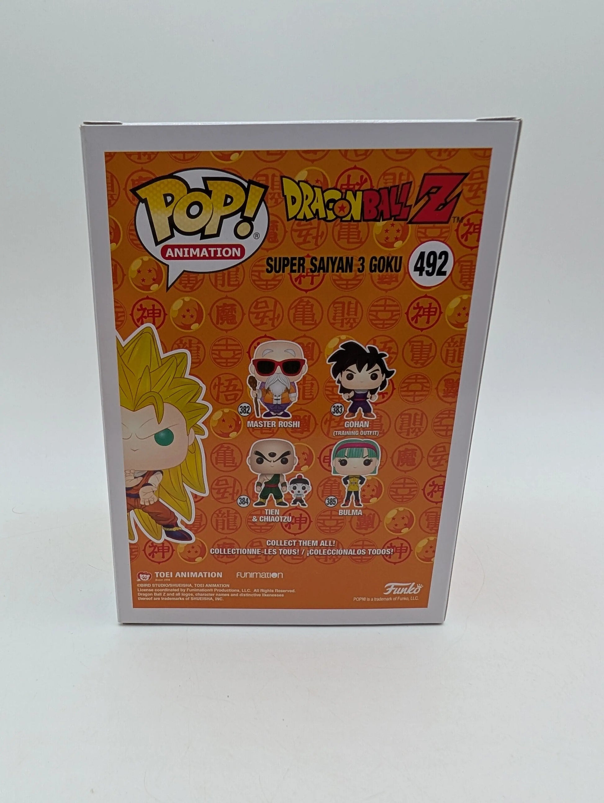 Funko Pop Vinyl Dragon Ball Z 492 Super Saiyan 3 Goku 2018 FRENLY BRICKS - Open 7 Days